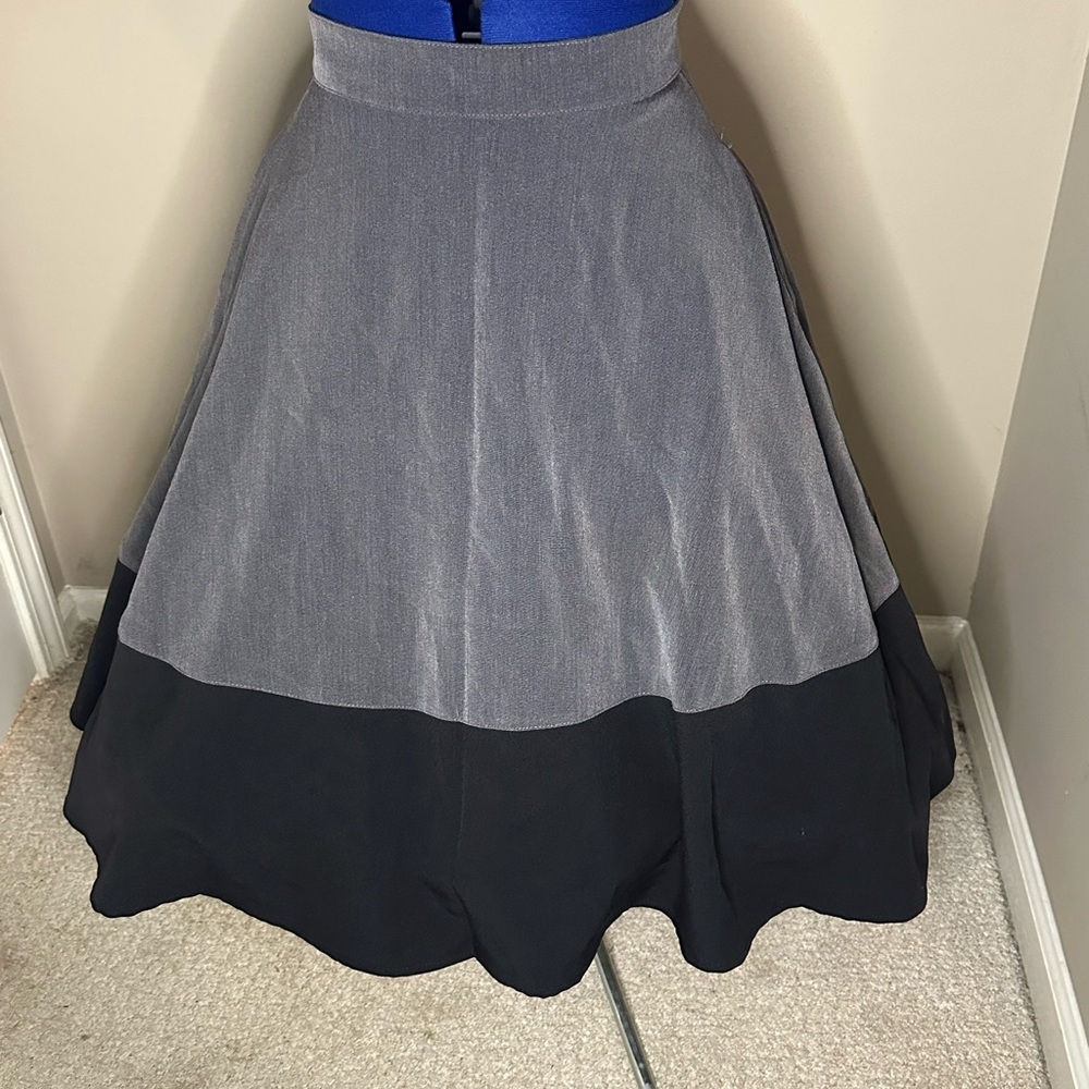 RockSteady Thrills color block swing skirt, sz M